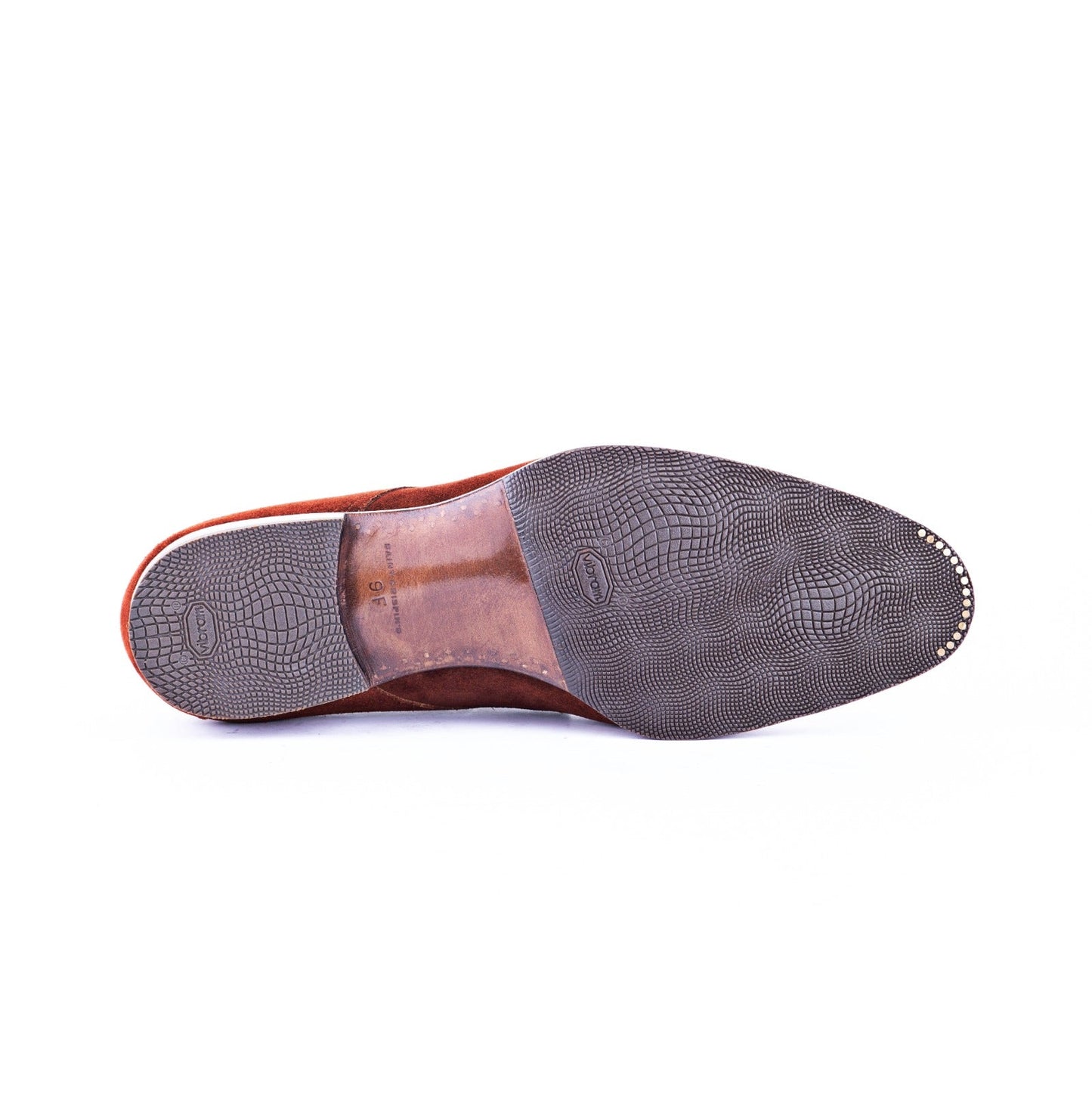 Two eyelet Derby with plain tip