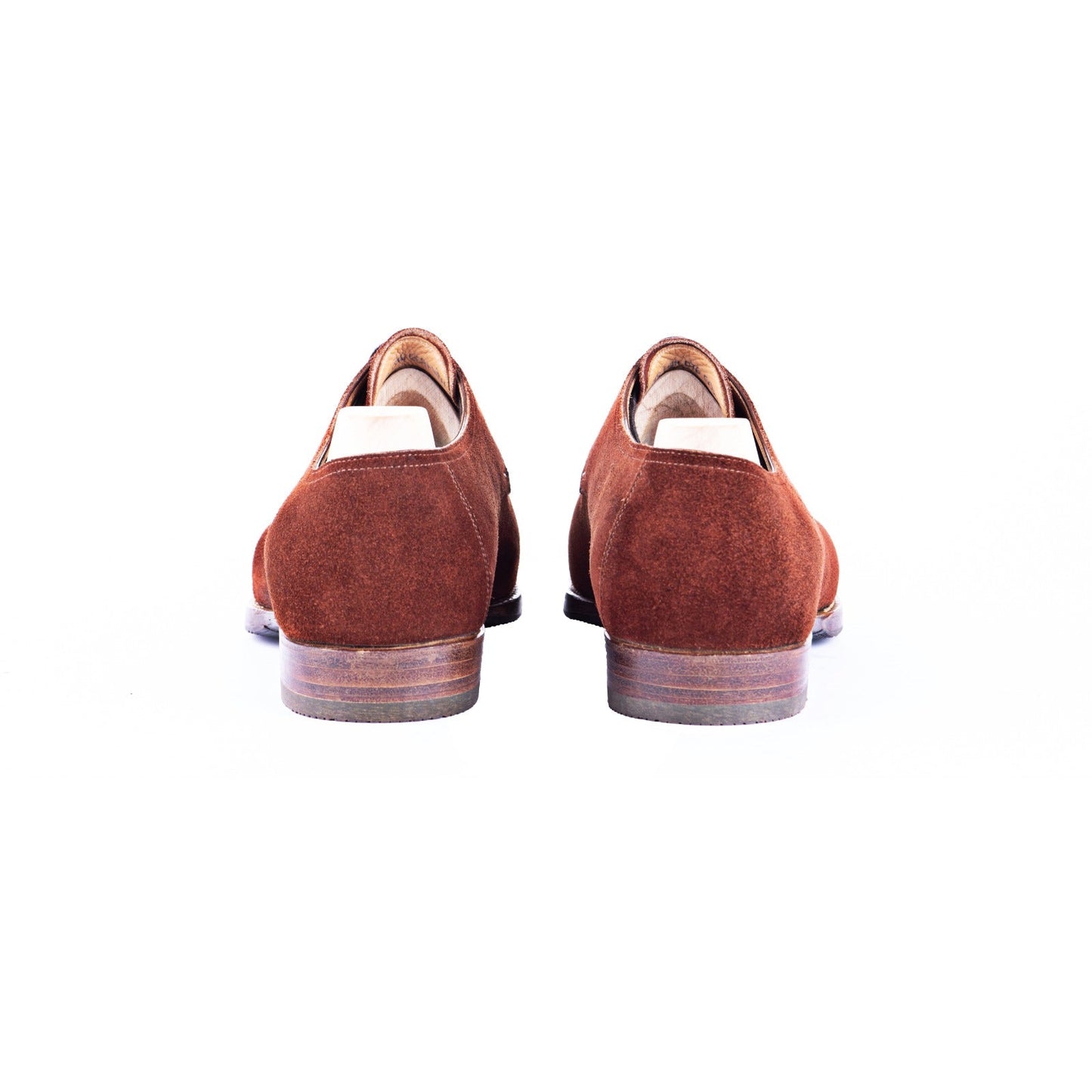Two eyelet Derby with plain tip