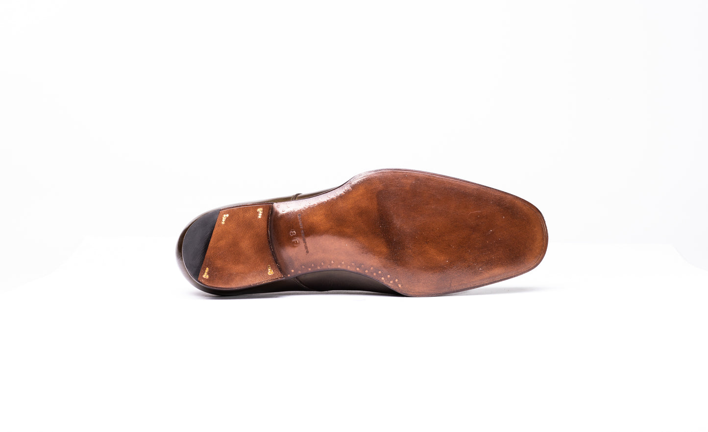 Five eyelet Derby with plain tip
