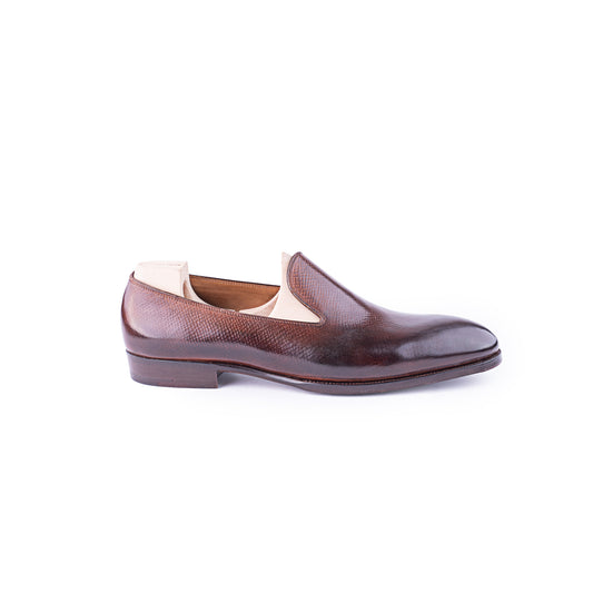 Plain Loafer in Russian calf leather