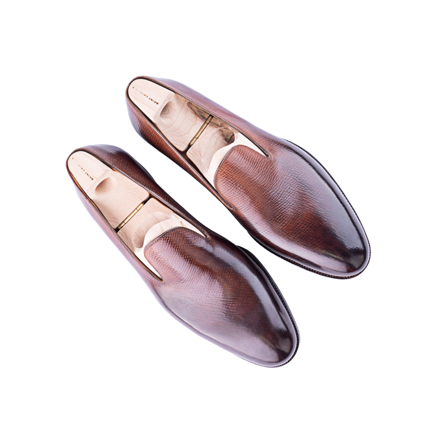 Plain Loafer in Russian calf leather