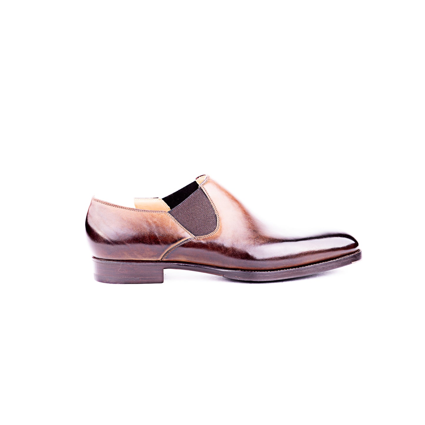 Elastic sided plain loafer - 7.5F