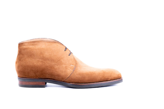 Chukka boots in Whiskey Janus calf leather