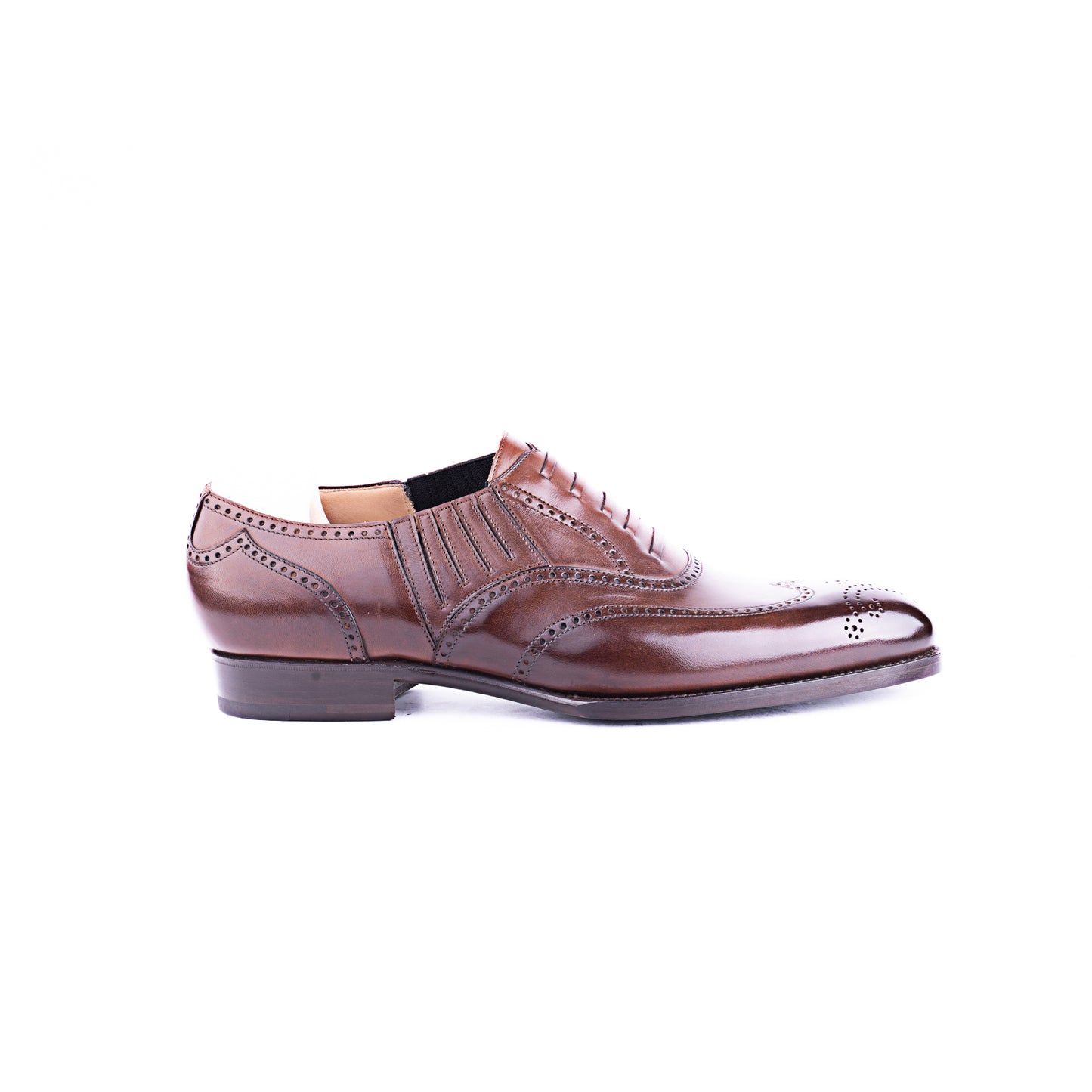 Lazy man with wing tip, broguged - 10F