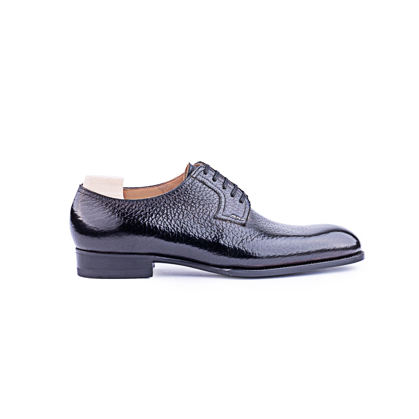 Plain Derby with reduced lacing