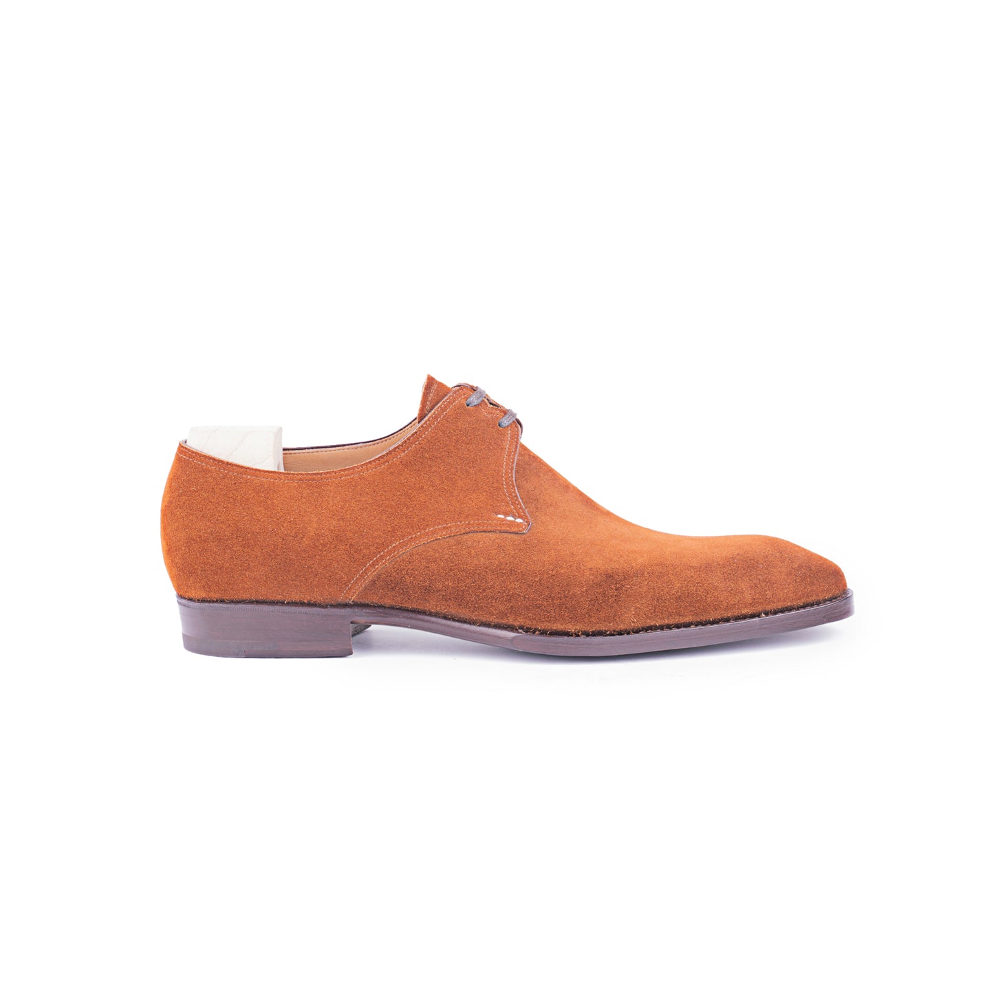 Derby, two eyelets, plain tip