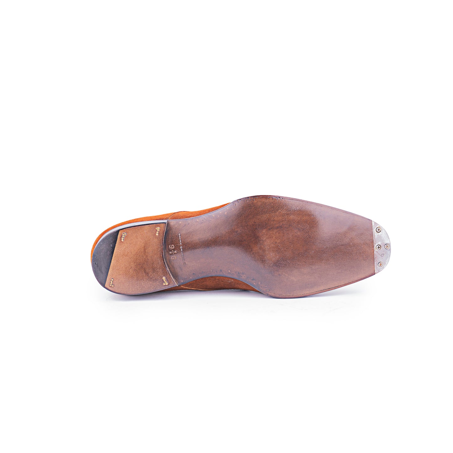 Derby, two eyelets, plain tip