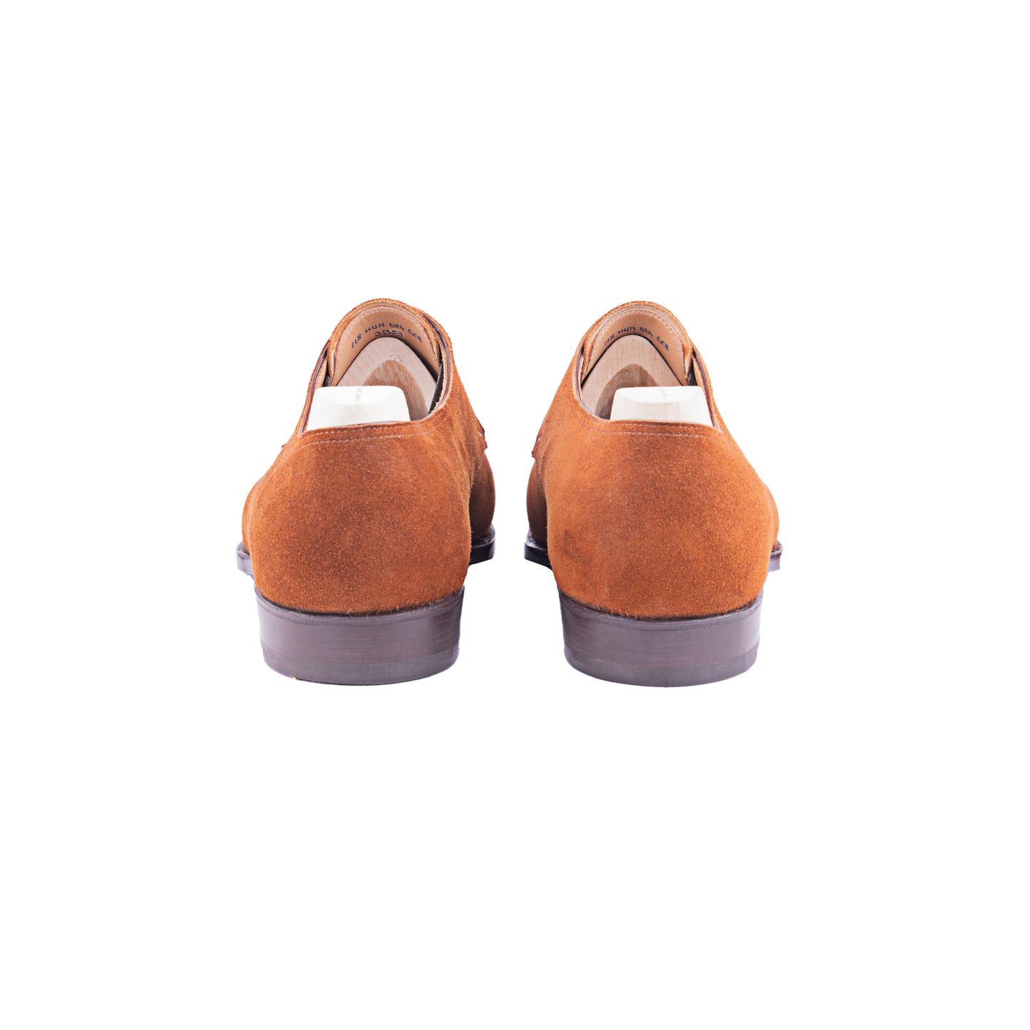 Derby, two eyelets, plain tip