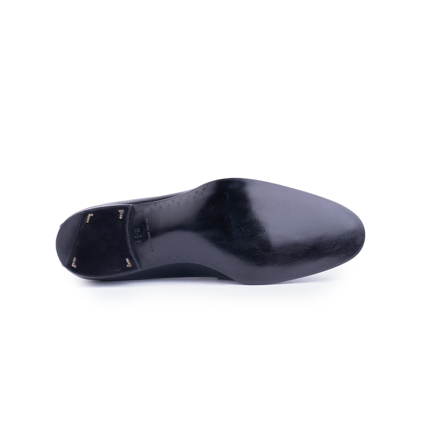 Entwinded loafer in Black Crust calf leather