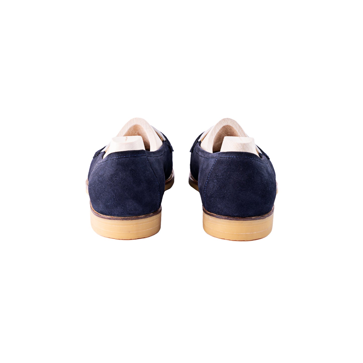 Piccadilly loafer - a Spector in blue and white