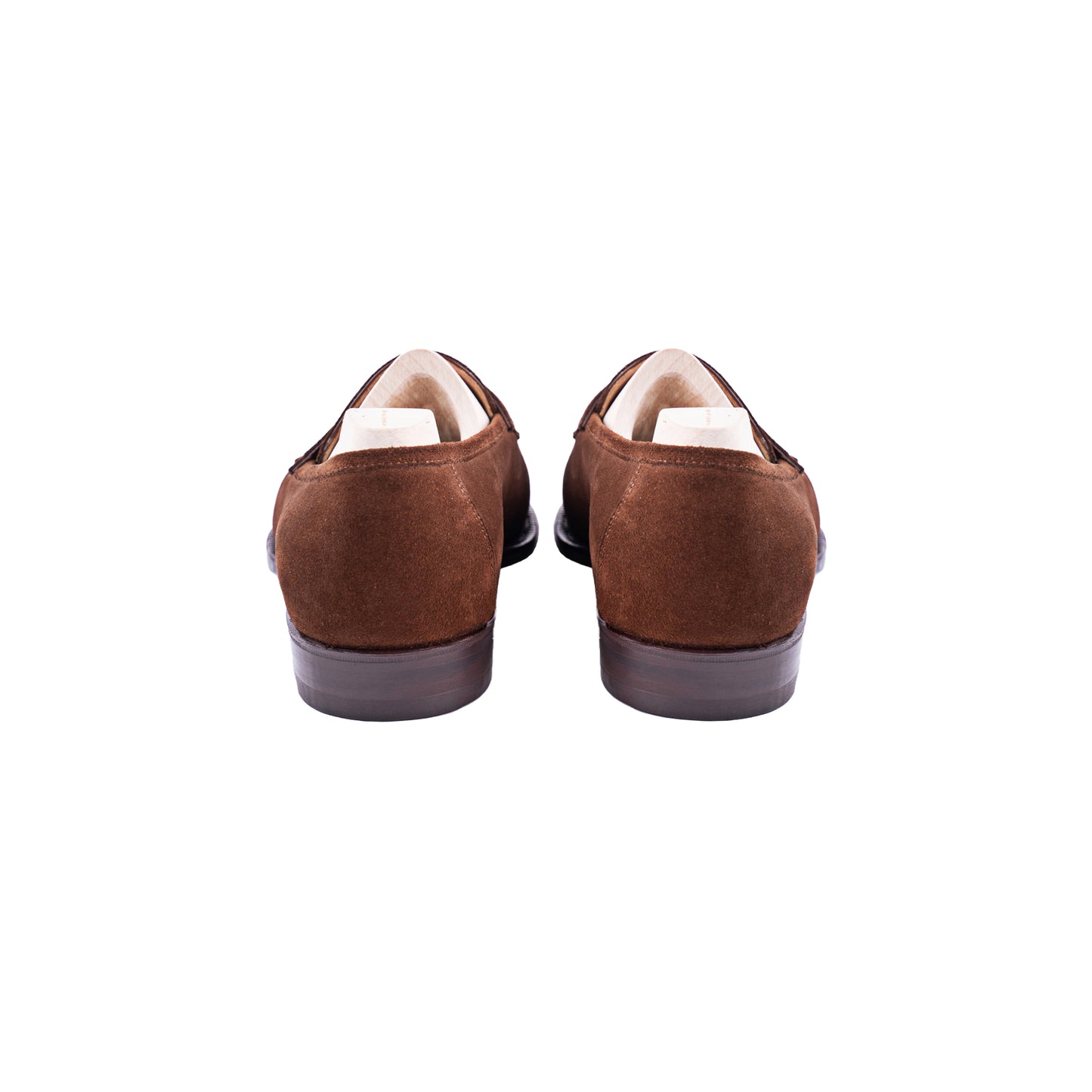 American Penny Loafer with hand stitched apron on Dock last
