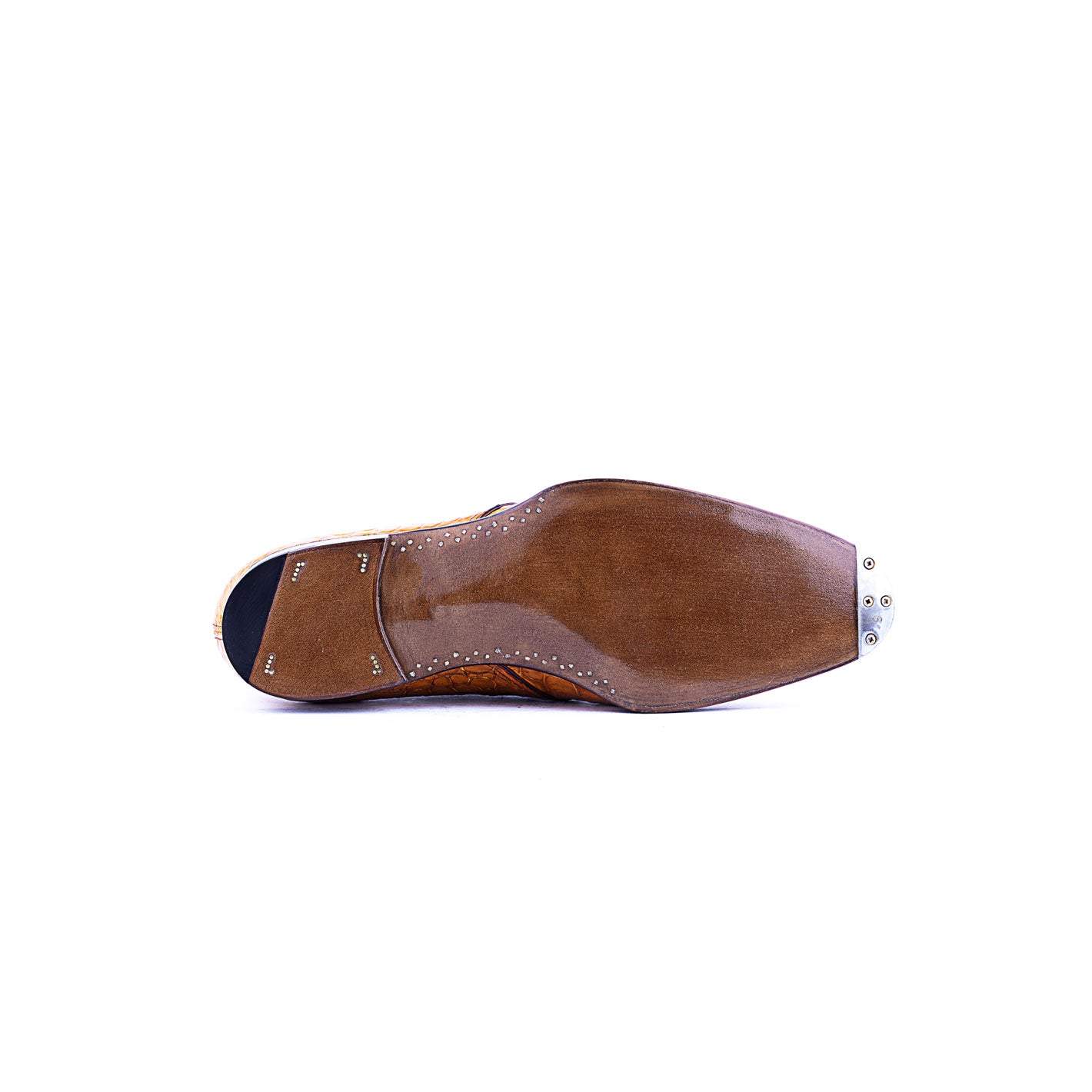 Chukka boots with two eyelets, curved topline