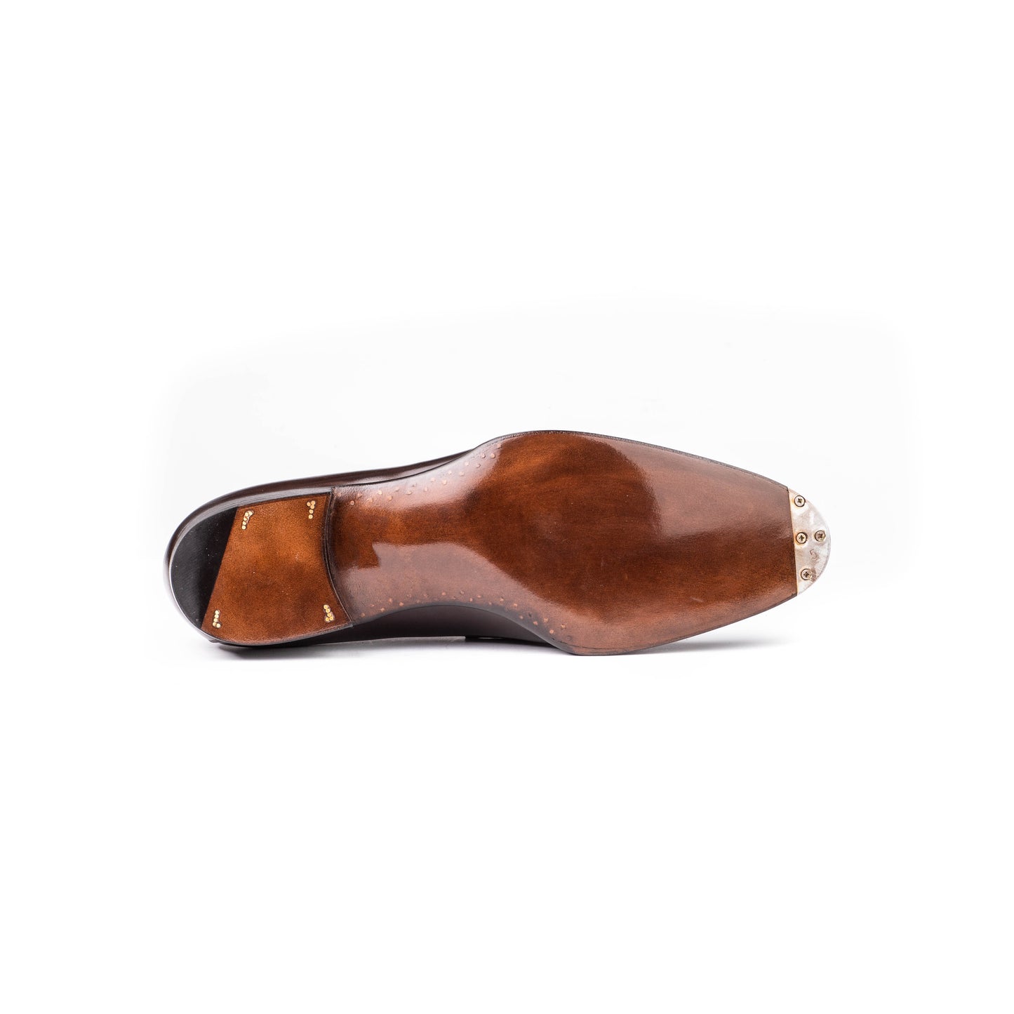 Classic penny loafer in Espresso dark brown Crust calf leather