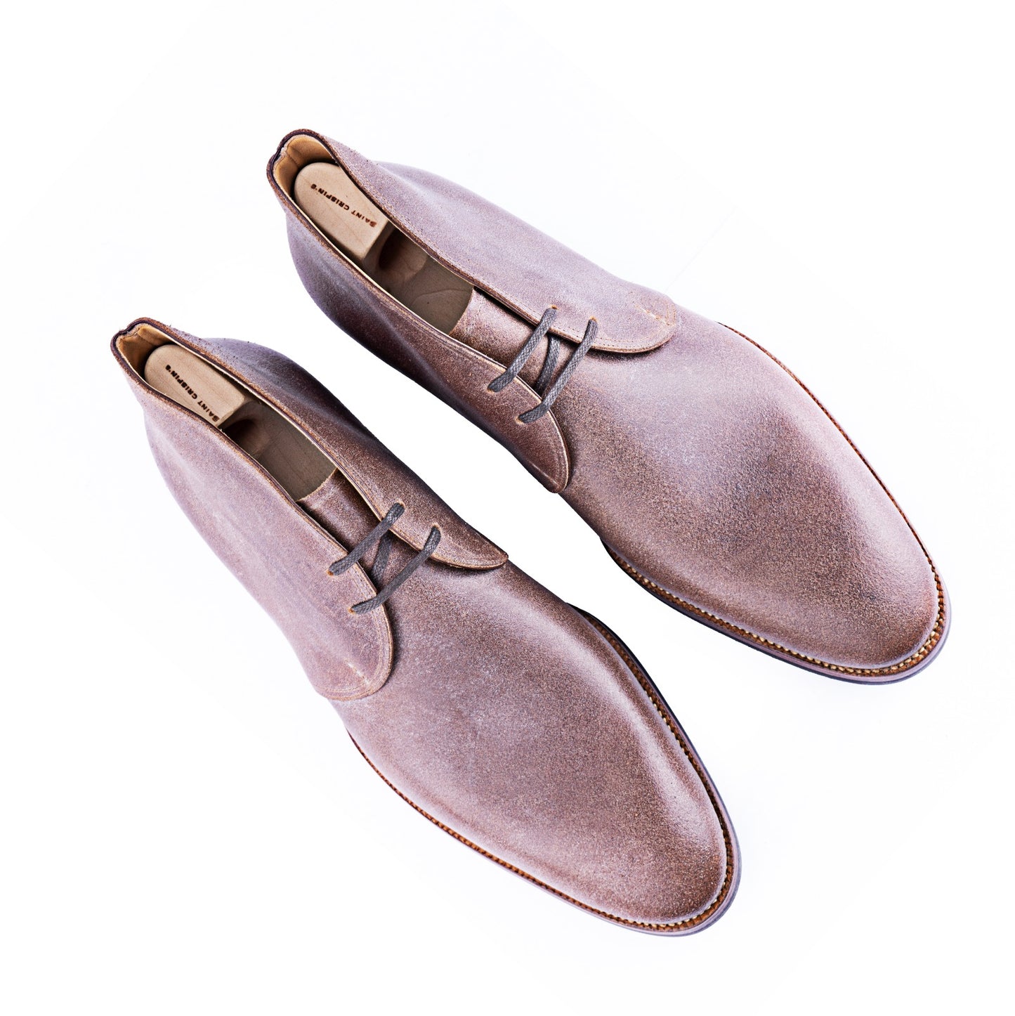 Chukka boots, SC signature in natural Juchtenleder and Ridgeway sole - 11F