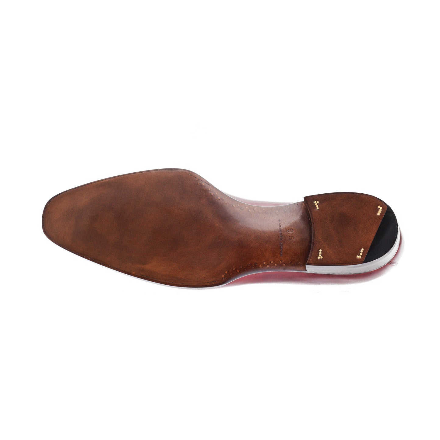 Entwinded loafer in Burgundy Crust calf leather