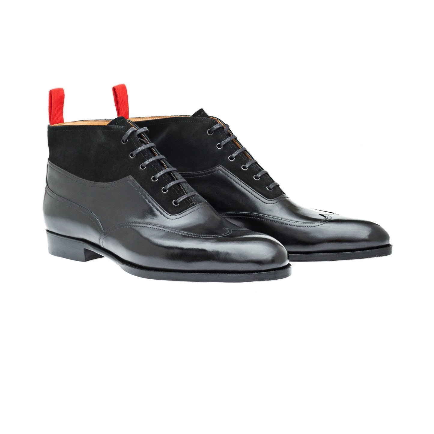 Long wing full brogue Oxford Boots - slightly shorter shaft