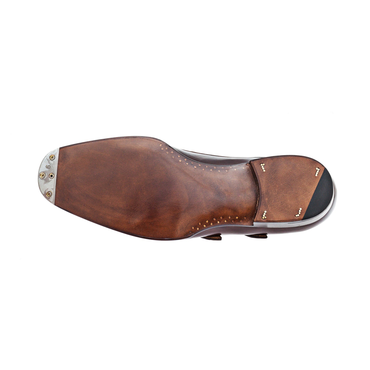 Double buckle Monk with parallel straps