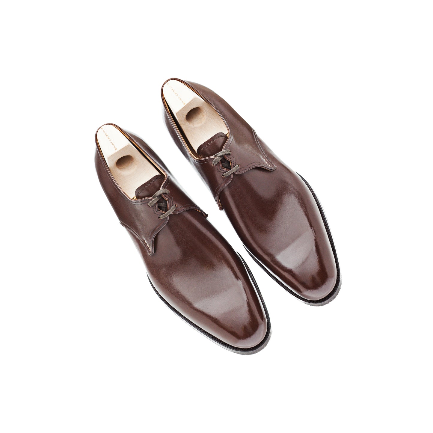 Two eyelet Derby in Tabaccho calf leather