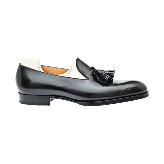 Puristic, plain Loafer with tassels