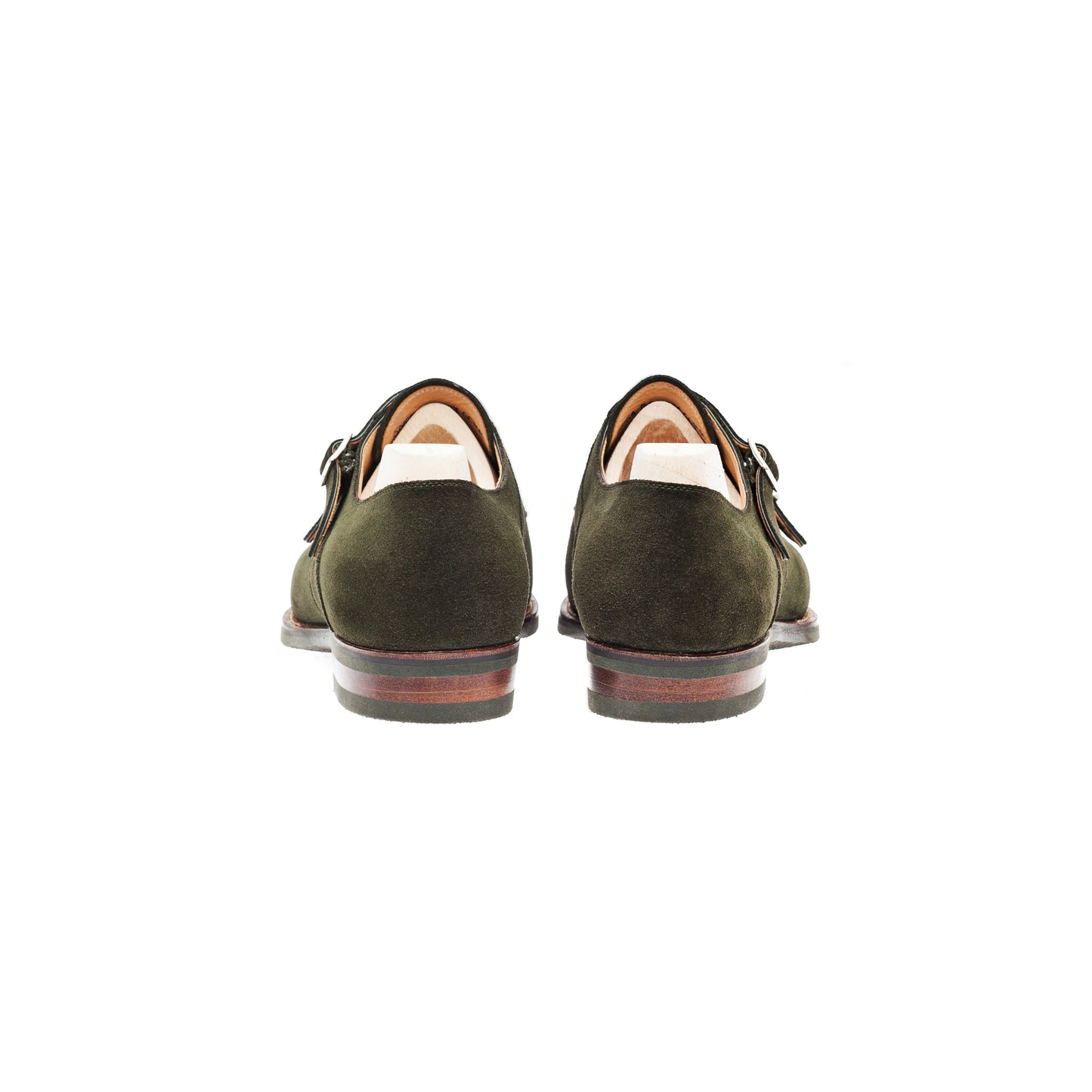 Double buckle monk with Norwegian apron