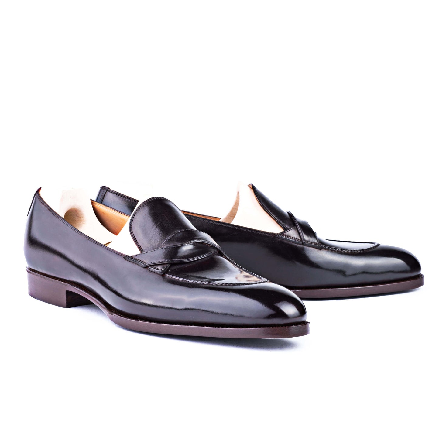 The Entwined Loafer in Dark Espresso Brown