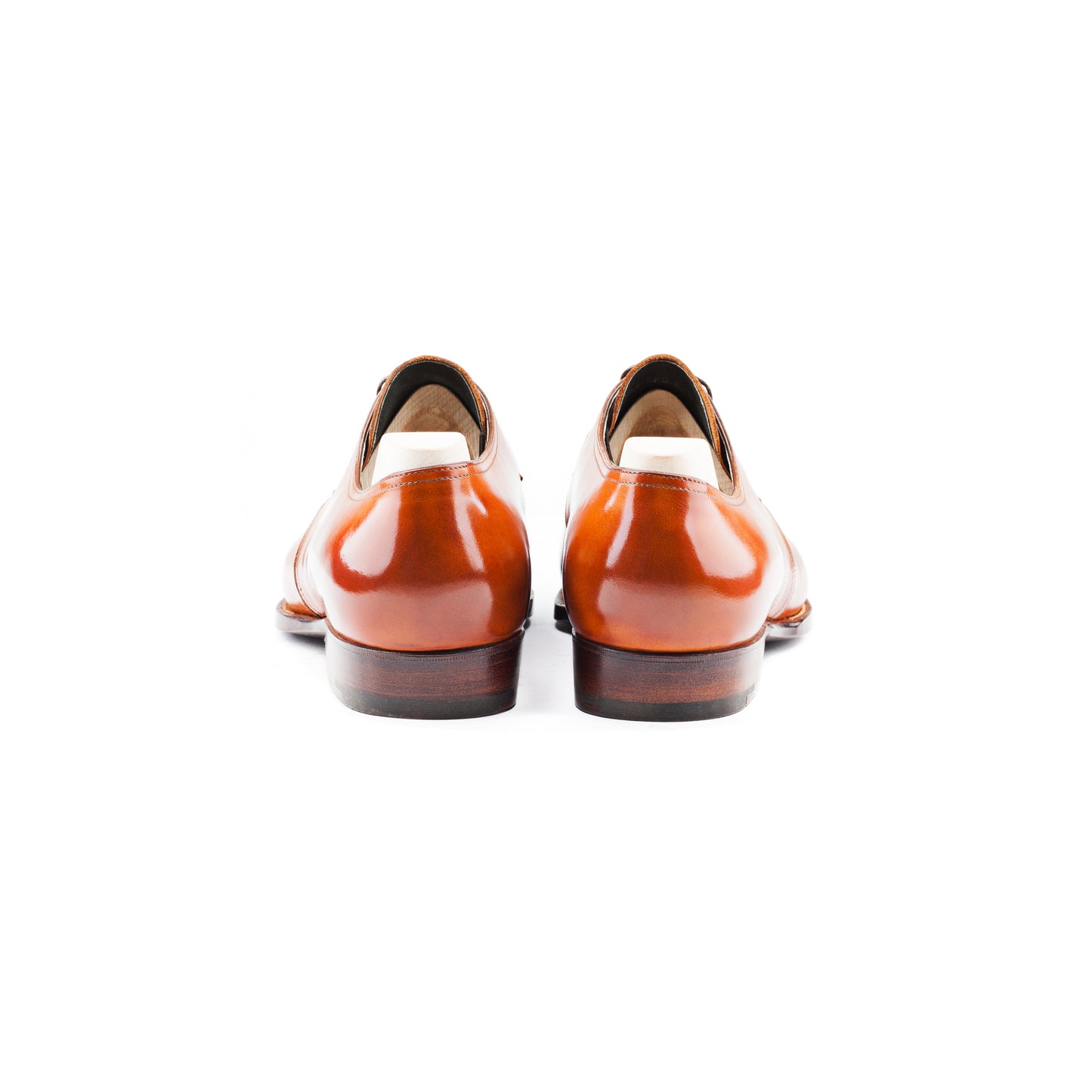 One eyelet Derby with plain tip