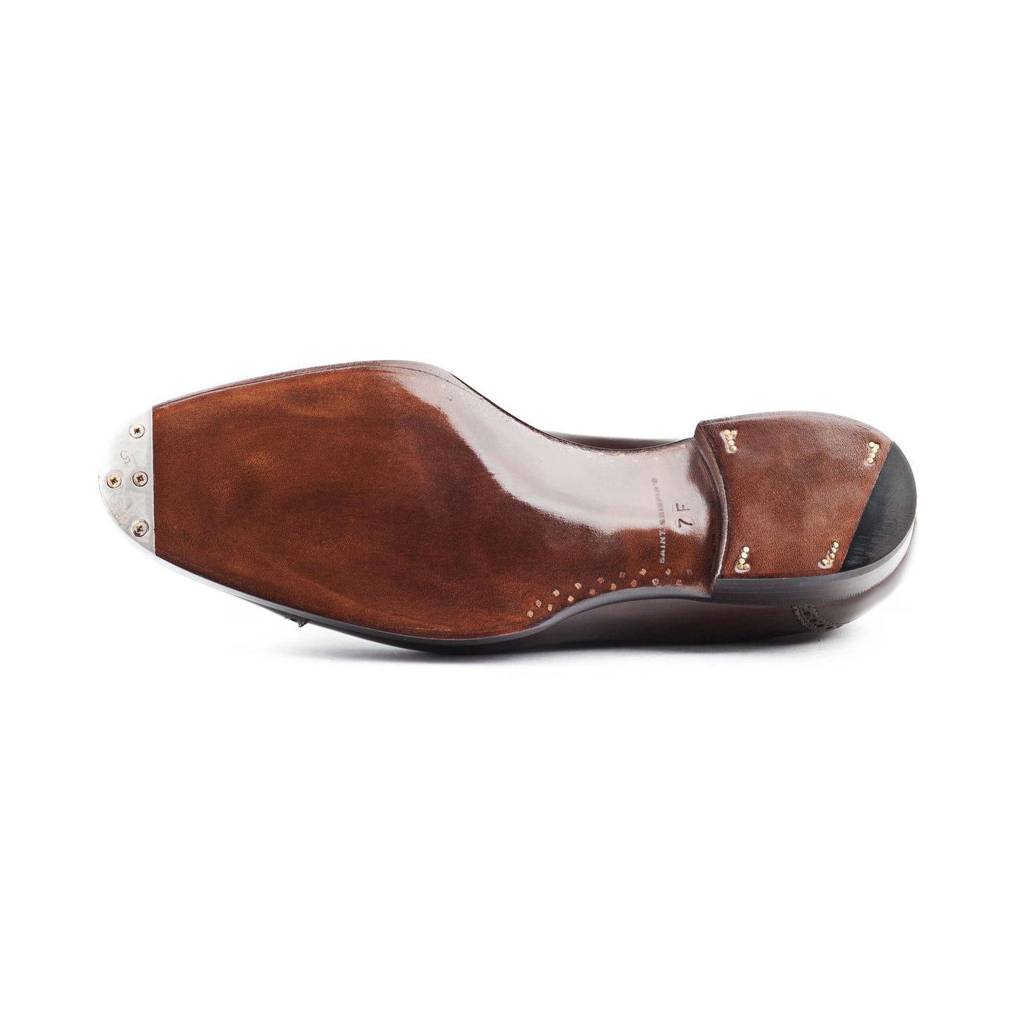 Straight toe Oxford, fully brogued