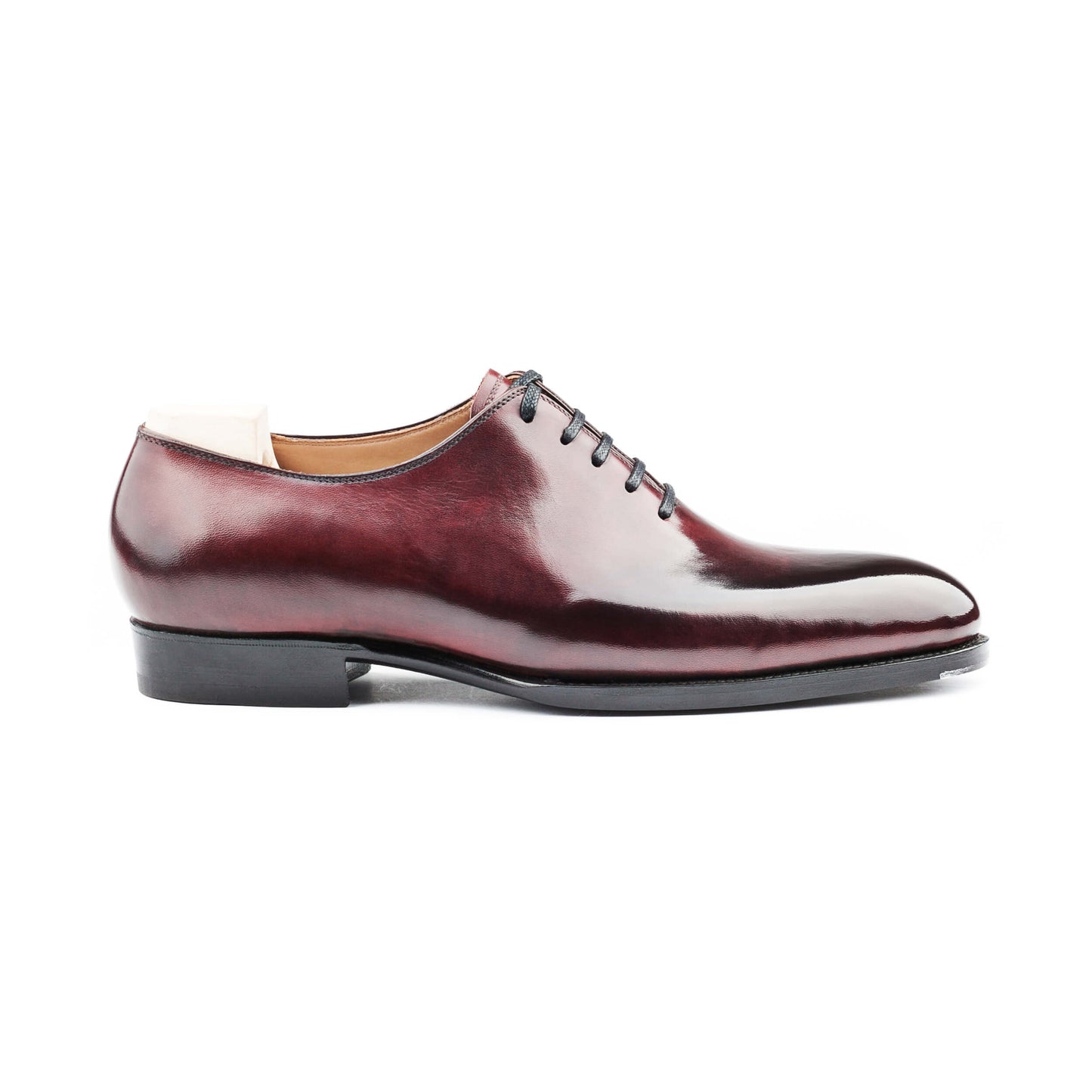 The "real" Seamless in Burgundy calf leather, no seams at all on upper