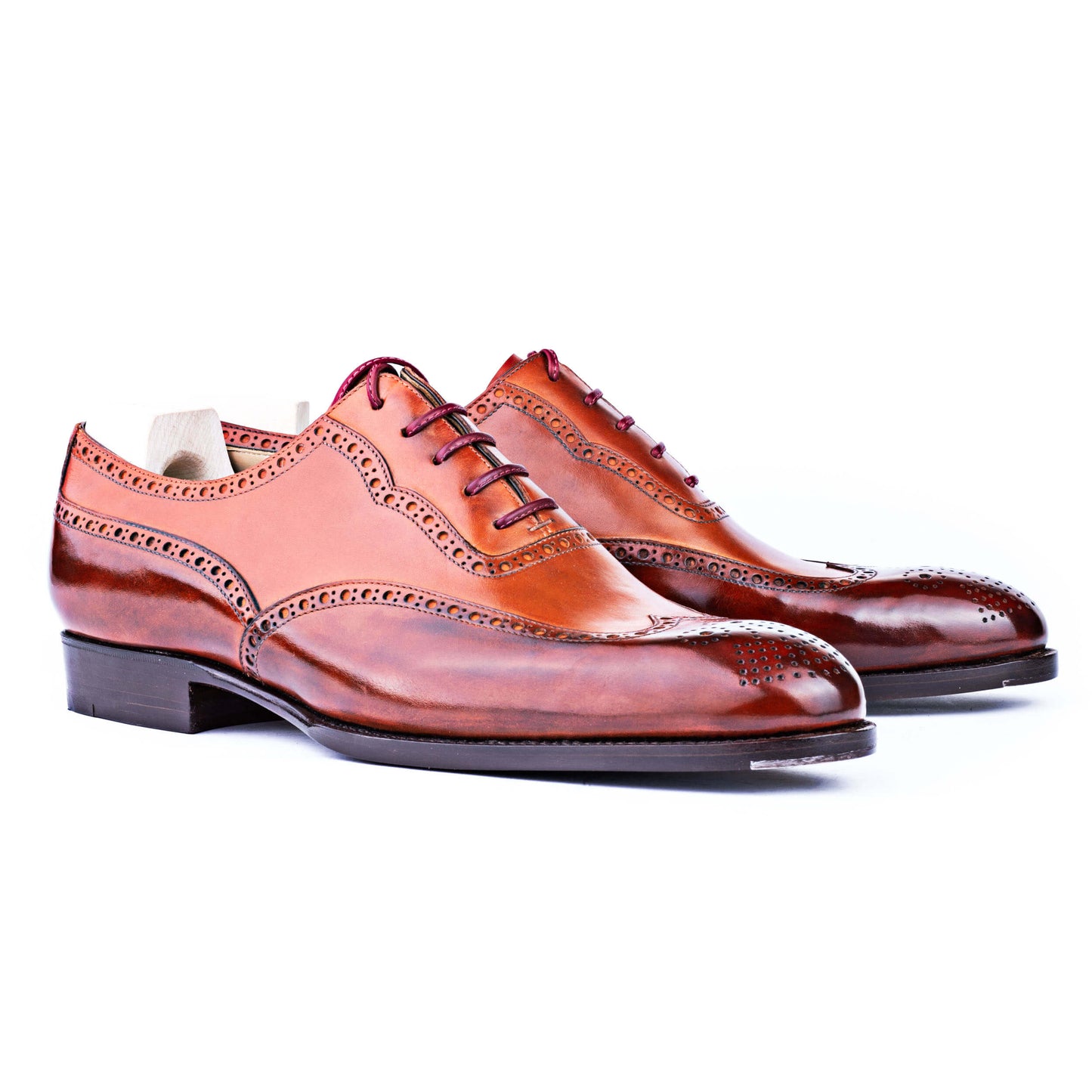 Oxford, long wing full brogue