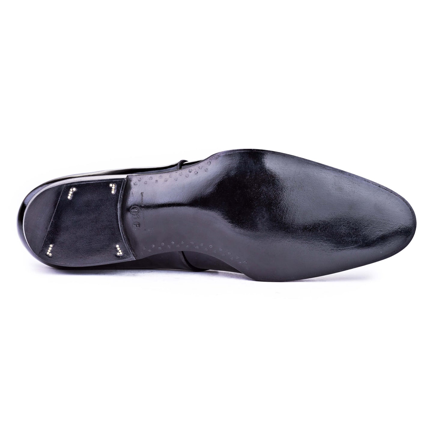 One eyelet Derby with plain tip