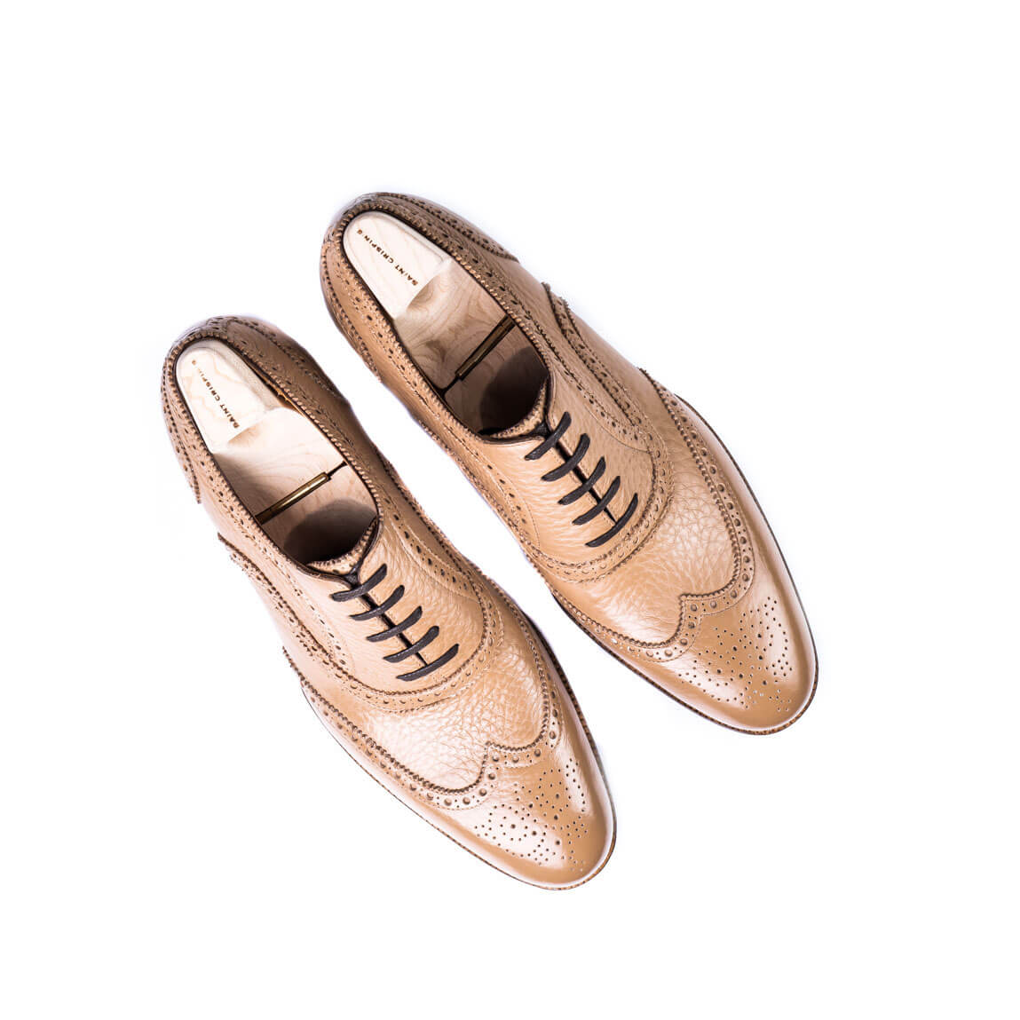 Long wing full brogue Oxford with gimped lines - 7F
