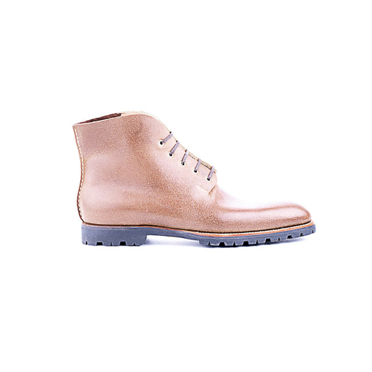 The Biker Boot - Hand stitched