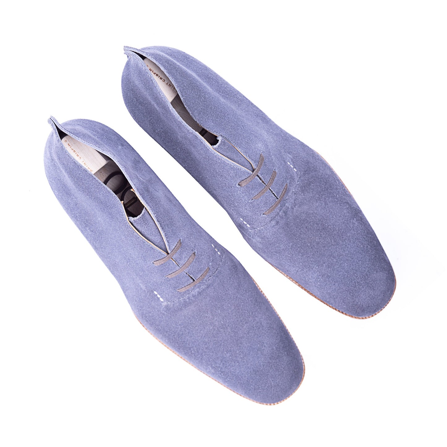 Derby bootee, solely hand stitched, no lining