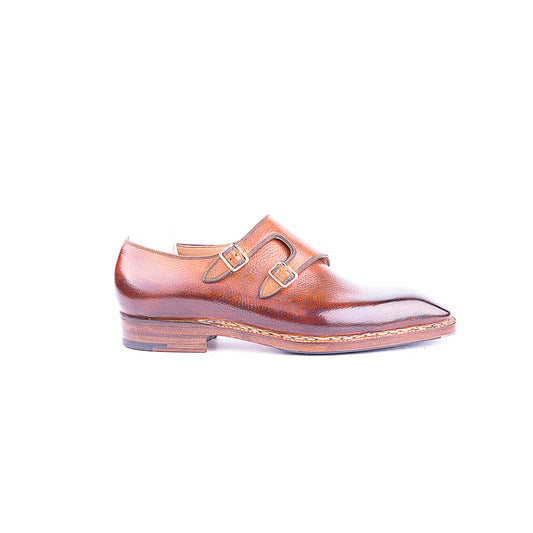 Special double buckle Monk with paralell straps