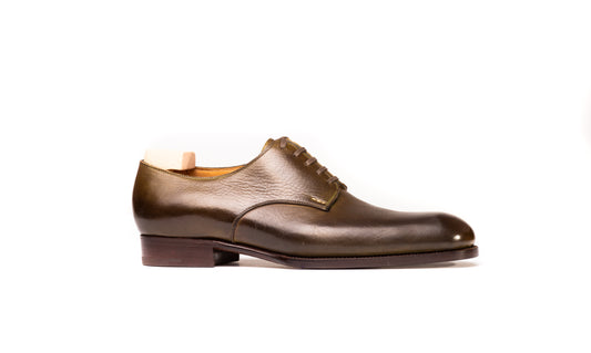 Five eyelet Derby with plain tip