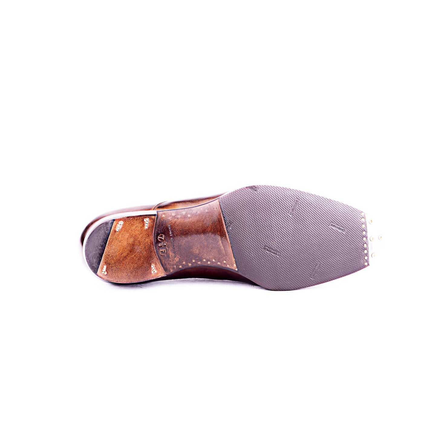 Elastic sided plain loafer - 7.5F