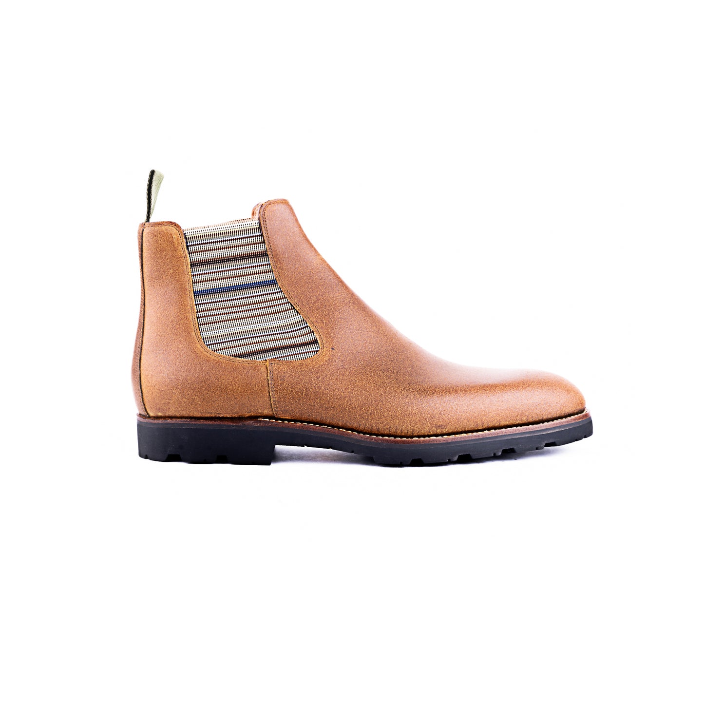 Chelsea boots, elastic sided, with SC signature facing (V)