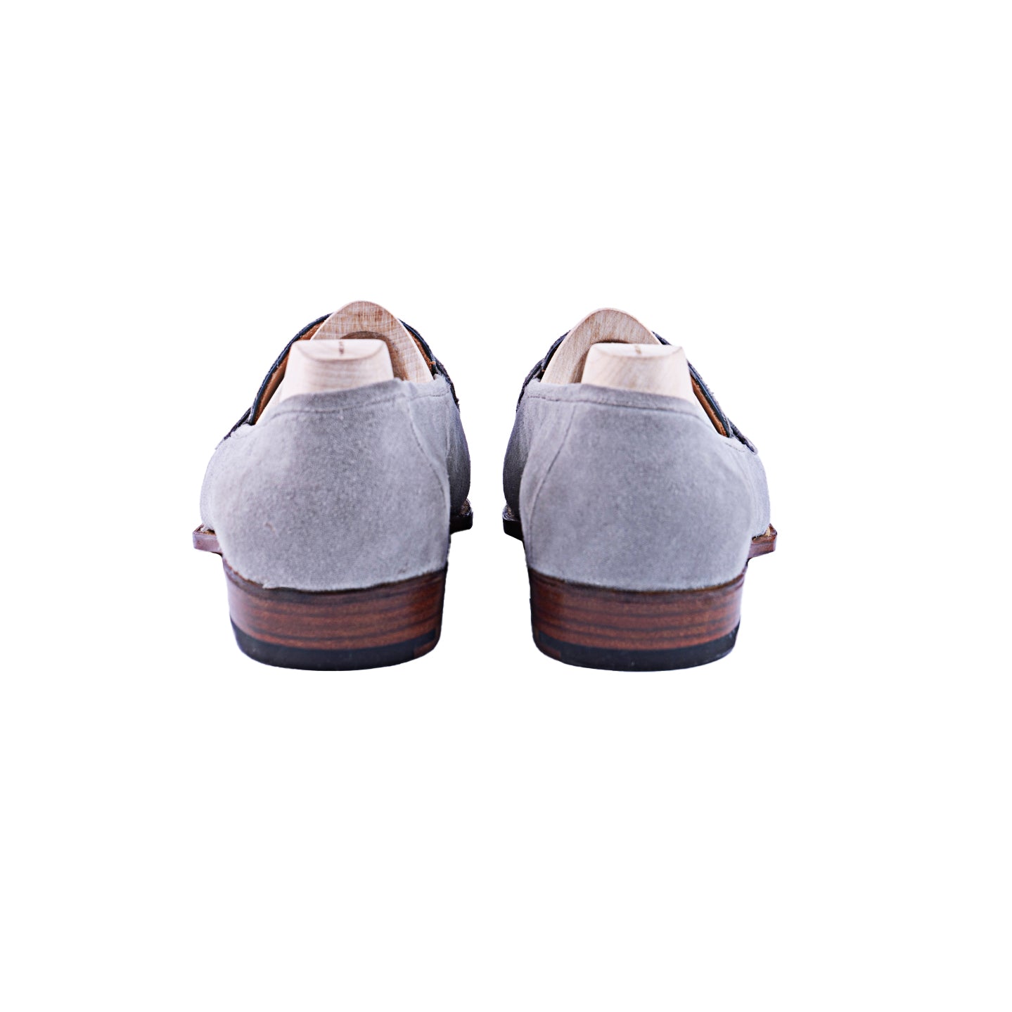 Piccadilly loafer in light grey suede leather - 7.5F, 8F, 8.5F, 9F