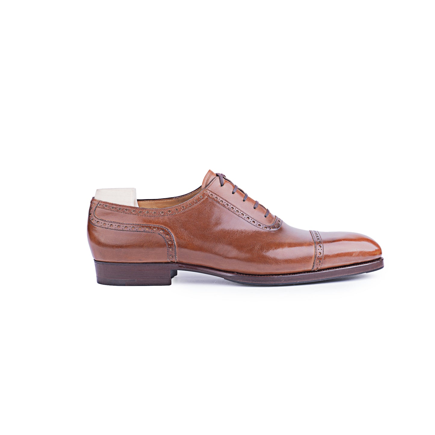 Oxford, toe box, top line, counter and vamp brogueing - 12 G