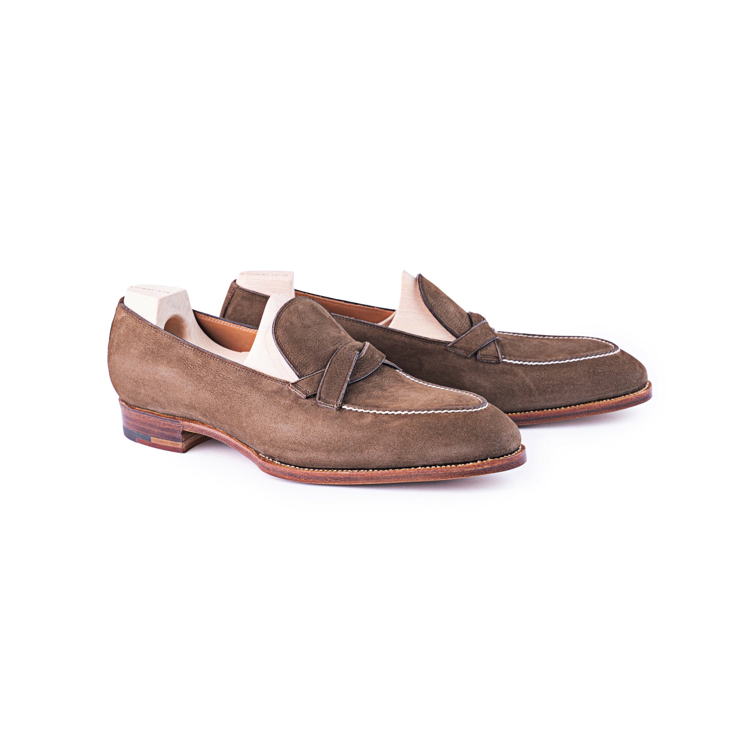 The Entwined Loafer in Coffee macchiatto - 7.5F, 8.5F, 9F, 9.5F