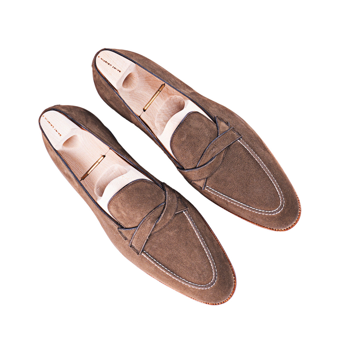 The Entwined Loafer in Coffee macchiatto - 7.5F, 8.5F, 9F, 9.5F