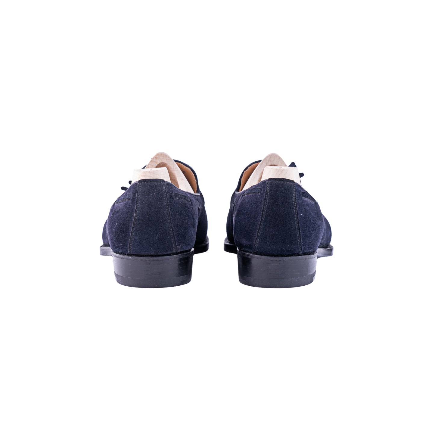 Loafer with hand stitched apron and tassels, no split toe - 6.5F