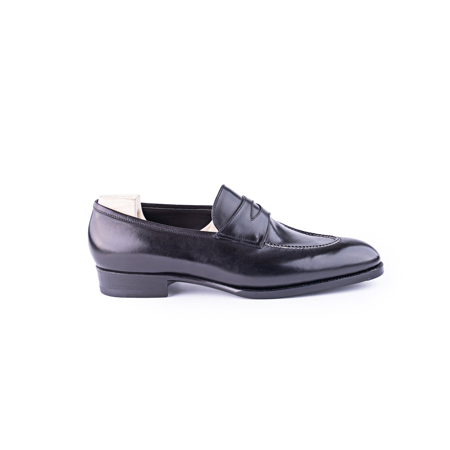 Classic Penny loafer with hand stitched apron - 7F