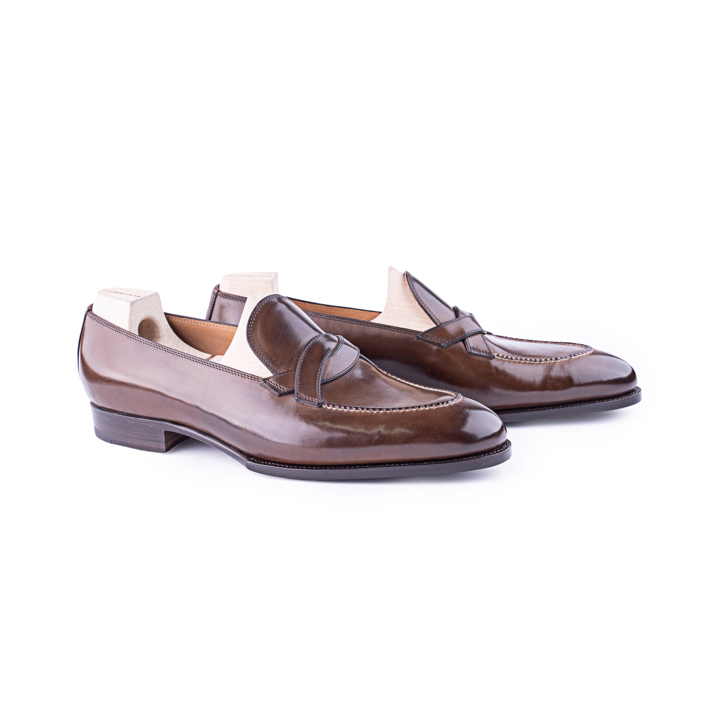 The Entwined Loafer in Crust calf leather - 10F