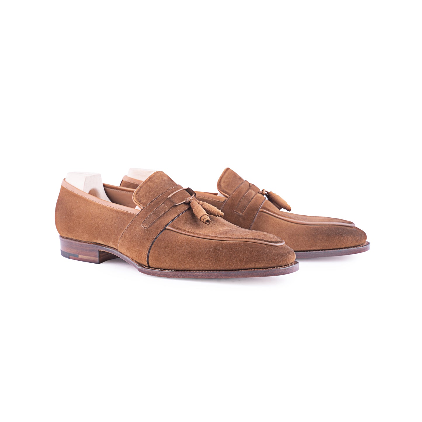 Fully Strap Loafer with Curly Tassels - 9F