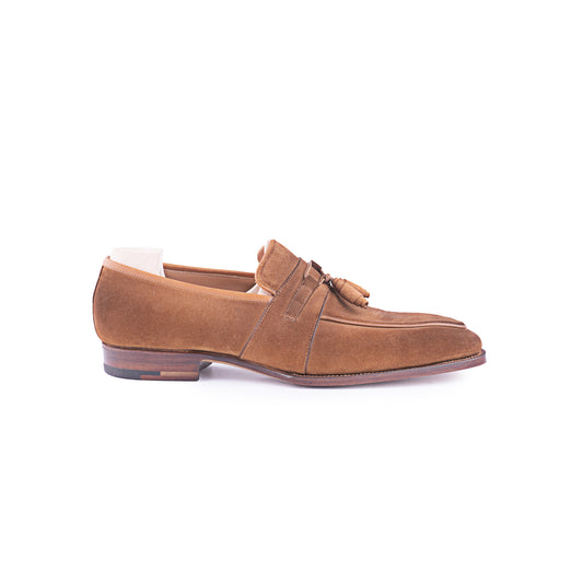 Fully Strap Loafer with Curly Tassels - 9F