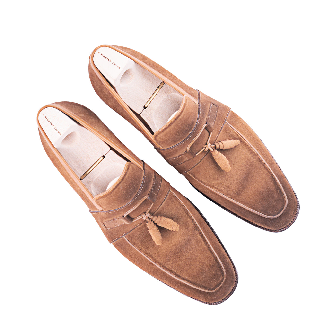 Fully Strap Loafer with Curly Tassels - 9F