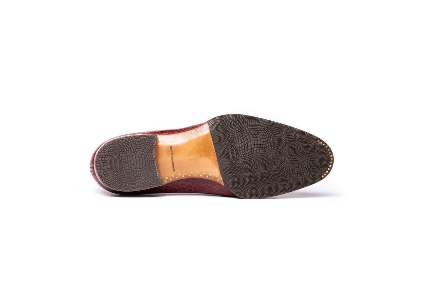 Plain loafer in Chestnut Bison leather - 9.5G