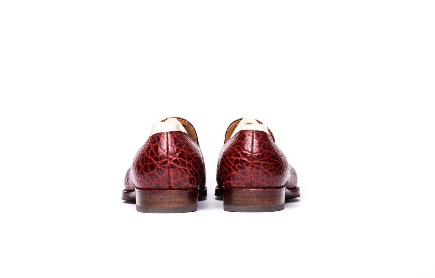 Plain loafer in Chestnut Bison leather - 9.5G