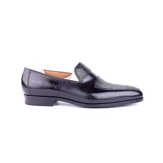 Norwegian Loafer with mesh apron and tongue